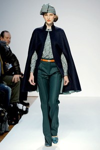 Mila Schon, Fall/Winter 2011. New York Fashion Week 2011. [Photo by Tullio M. Puglia/Getty Images]