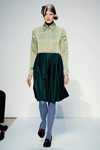 Mila Schon, Fall/Winter 2011. New York Fashion Week 2011. [Photo by Tullio M. Puglia/Getty Images]