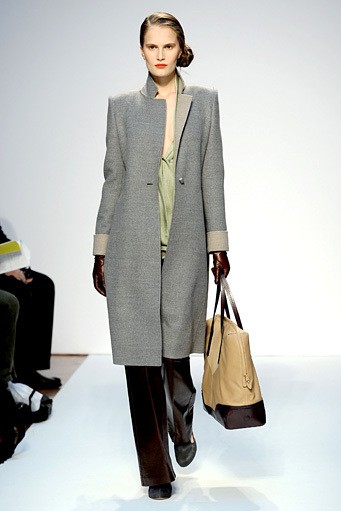Mila Schon, Fall/Winter 2011. New York Fashion Week 2011. [Photo by Tullio M. Puglia/Getty Images]