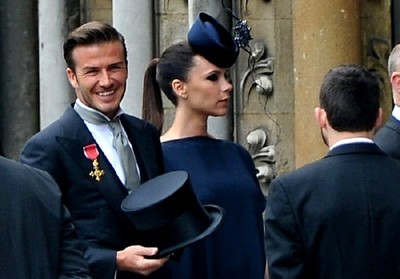 Beckham Hadiri Pernikahan William-Kate