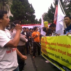 Eks Karyawan Hotel Aquila Awali Aksi May Day di Gedung Sate
