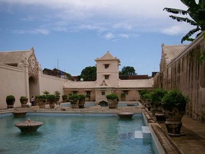 Taman Sari Istana Air Tempo Dulu di Yogyakarta