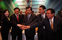 Mitsui membeli saham baru PT. Asuransi Jiwa Sinarmas senilai Rp 7 triliun. (Sinarmas)