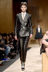 Frankie Morello, Fall/Winter 2011. New York Fashion Week 2011. [Photo by Vittorio Zunino Celotto/Getty Images]