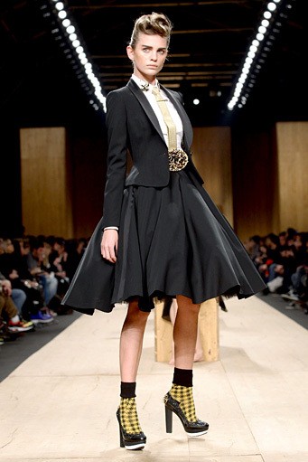 Frankie Morello, Fall/Winter 2011. New York Fashion Week 2011. [Photo by Vittorio Zunino Celotto/Getty Images]
