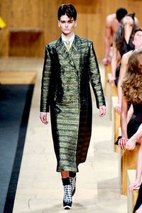 Frankie Morello, Fall/Winter 2011. New York Fashion Week 2011. [Photo by Vittorio Zunino Celotto/Getty Images]