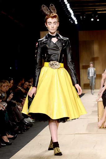 Frankie Morello, Fall/Winter 2011. New York Fashion Week 2011. [Photo by Vittorio Zunino Celotto/Getty Images]