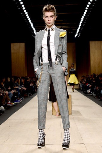 Frankie Morello, Fall/Winter 2011. New York Fashion Week 2011. [Photo by Vittorio Zunino Celotto/Getty Images]