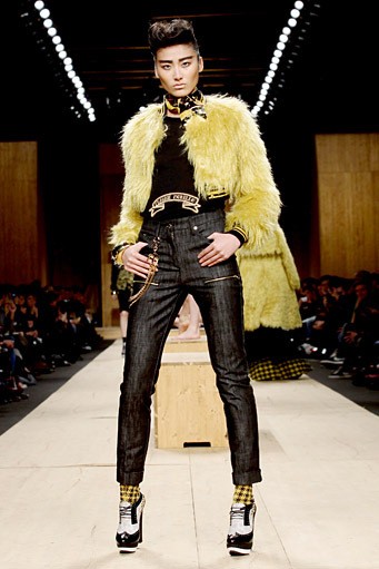 Frankie Morello, Fall/Winter 2011. New York Fashion Week 2011. [Photo by Vittorio Zunino Celotto/Getty Images]