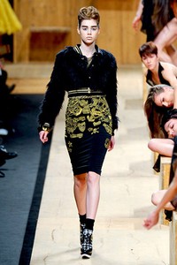 Frankie Morello, Fall/Winter 2011. New York Fashion Week 2011. [Photo by Vittorio Zunino Celotto/Getty Images]