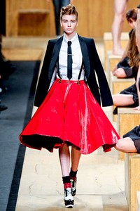 Frankie Morello, Fall/Winter 2011. New York Fashion Week 2011. [Photo by Vittorio Zunino Celotto/Getty Images]