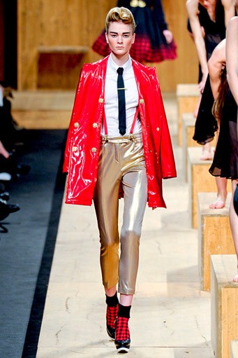 Frankie Morello, Fall/Winter 2011. New York Fashion Week 2011. [Photo by Vittorio Zunino Celotto/Getty Images]