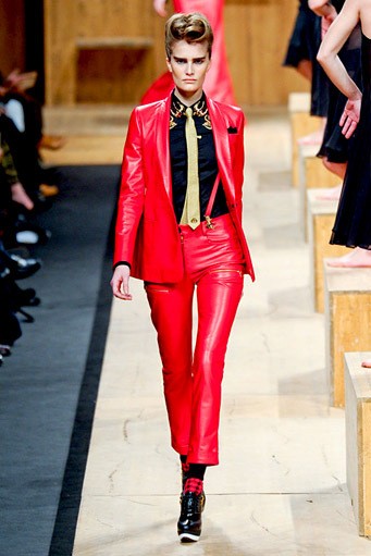 Frankie Morello, Fall/Winter 2011. New York Fashion Week 2011. [Photo by Vittorio Zunino Celotto/Getty Images]