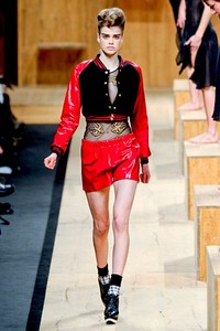 Frankie Morello, Fall/Winter 2011. New York Fashion Week 2011. [Photo by Vittorio Zunino Celotto/Getty Images]