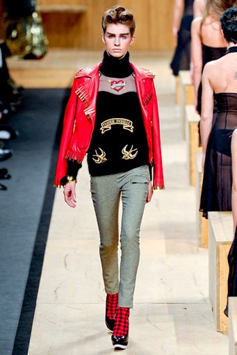 Frankie Morello, Fall/Winter 2011. New York Fashion Week 2011. [Photo by Vittorio Zunino Celotto/Getty Images]