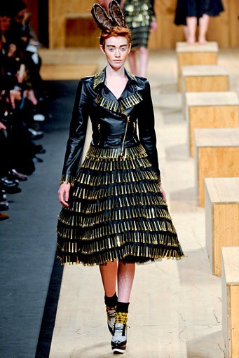 Frankie Morello, Fall/Winter 2011. New York Fashion Week 2011. [Photo by Vittorio Zunino Celotto/Getty Images]