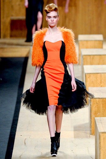 Frankie Morello, Fall/Winter 2011. New York Fashion Week 2011. [Photo by Vittorio Zunino Celotto/Getty Images]