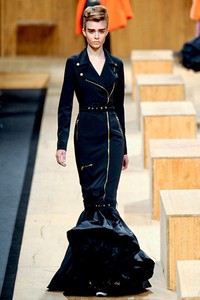 Frankie Morello, Fall/Winter 2011. New York Fashion Week 2011. [Photo by Vittorio Zunino Celotto/Getty Images]