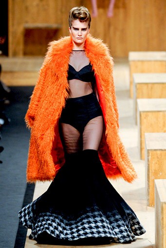 Frankie Morello, Fall/Winter 2011. New York Fashion Week 2011. [Photo by Vittorio Zunino Celotto/Getty Images]