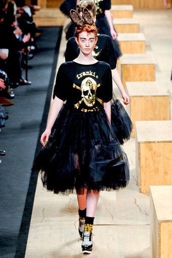 Frankie Morello, Fall/Winter 2011. New York Fashion Week 2011. [Photo by Vittorio Zunino Celotto/Getty Images]