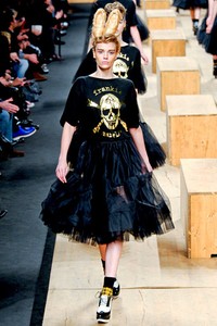 Frankie Morello, Fall/Winter 2011. New York Fashion Week 2011. [Photo by Vittorio Zunino Celotto/Getty Images]