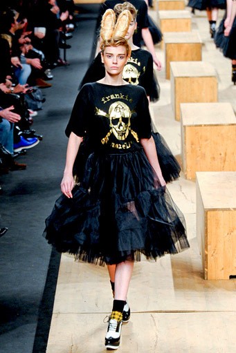 Frankie Morello, Fall/Winter 2011. New York Fashion Week 2011. [Photo by Vittorio Zunino Celotto/Getty Images]