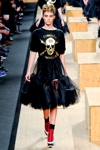 Frankie Morello, Fall/Winter 2011. New York Fashion Week 2011. [Photo by Vittorio Zunino Celotto/Getty Images]