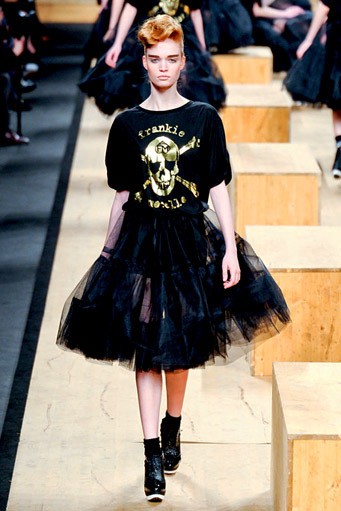 Frankie Morello, Fall/Winter 2011. New York Fashion Week 2011. [Photo by Vittorio Zunino Celotto/Getty Images]