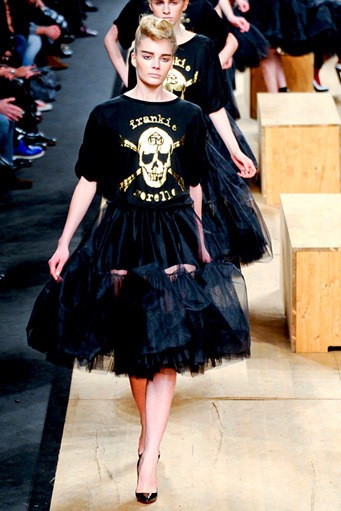 Frankie Morello, Fall/Winter 2011. New York Fashion Week 2011. [Photo by Vittorio Zunino Celotto/Getty Images]