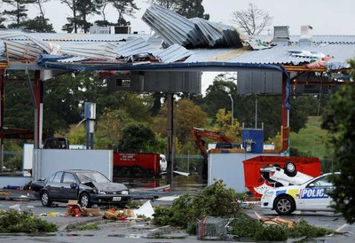 Tornado Terjang Selandia Baru