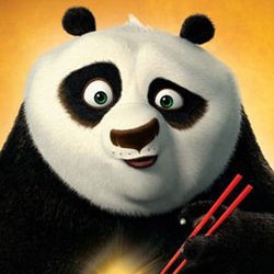 Po Akan Bertarung Melawan Wolf Boss di Kung Fu Panda 2