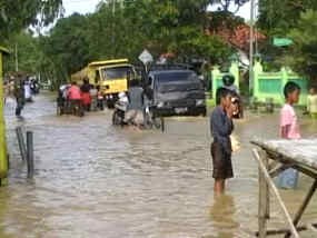 Banjir di Sampang Meluas