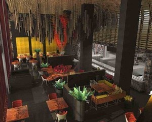 Nuansa Tropis di Fire Restaurant, Seminyak