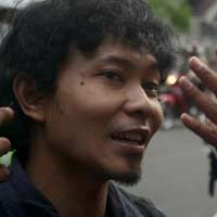 Pembubaran Aksi Falun Gong Diwarnai Insiden, Wartawan Trans7 Dipukuli Oknum Polisi