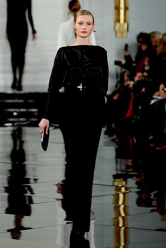 Ralph Lauren, Fall/Winter 2011. New York Fashion Week 2011. [Photo by Fernanda Calfat/Getty Images for IMG]