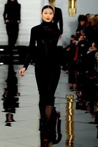 Ralph Lauren, Fall/Winter 2011. New York Fashion Week 2011. [Photo by Fernanda Calfat/Getty Images for IMG]