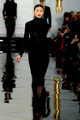 Ralph Lauren, Fall/Winter 2011. New York Fashion Week 2011. [Photo by Fernanda Calfat/Getty Images for IMG]
