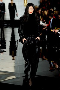 Ralph Lauren, Fall/Winter 2011. New York Fashion Week 2011. [Photo by Fernanda Calfat/Getty Images for IMG]