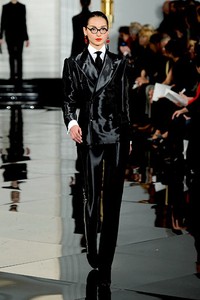 Ralph Lauren, Fall/Winter 2011. New York Fashion Week 2011. [Photo by Fernanda Calfat/Getty Images for IMG]