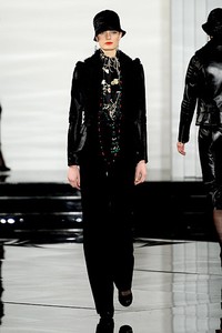 Ralph Lauren, Fall/Winter 2011. New York Fashion Week 2011. [Photo by Fernanda Calfat/Getty Images for IMG]