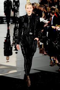 Ralph Lauren, Fall/Winter 2011. New York Fashion Week 2011. [Photo by Fernanda Calfat/Getty Images for IMG]