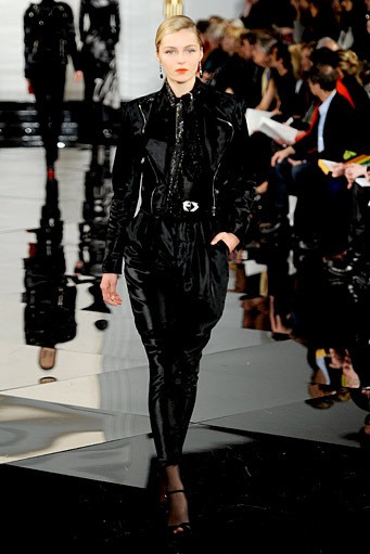 Ralph Lauren, Fall/Winter 2011. New York Fashion Week 2011. [Photo by Fernanda Calfat/Getty Images for IMG]