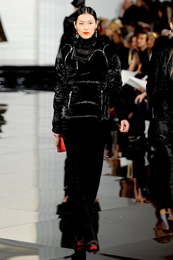 Ralph Lauren, Fall/Winter 2011. New York Fashion Week 2011. [Photo by Fernanda Calfat/Getty Images for IMG]