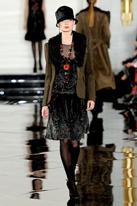 Ralph Lauren, Fall/Winter 2011. New York Fashion Week 2011. [Photo by Fernanda Calfat/Getty Images for IMG]