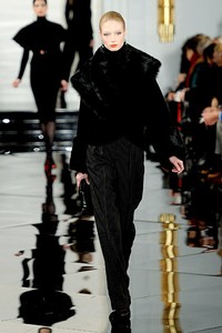 Ralph Lauren, Fall/Winter 2011. New York Fashion Week 2011. [Photo by Fernanda Calfat/Getty Images for IMG]