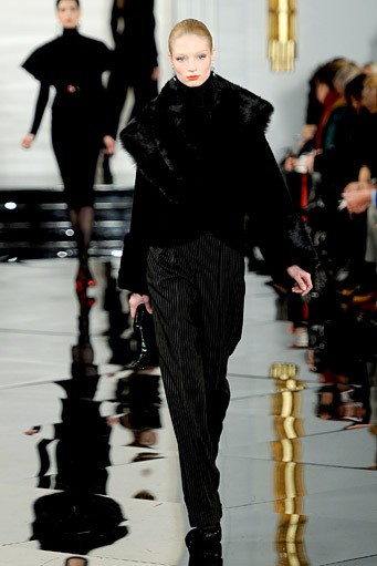 Ralph Lauren, Fall/Winter 2011. New York Fashion Week 2011. [Photo by Fernanda Calfat/Getty Images for IMG]
