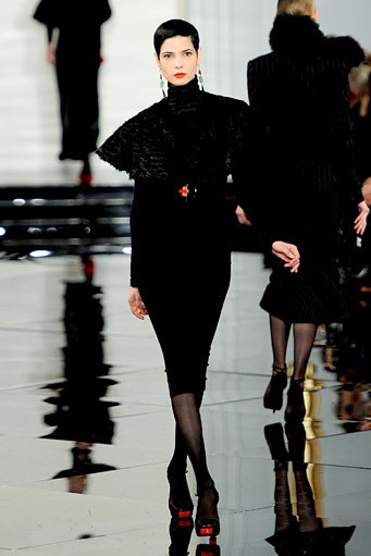 Ralph Lauren, Fall/Winter 2011. New York Fashion Week 2011. [Photo by Fernanda Calfat/Getty Images for IMG]