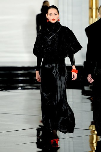 Ralph Lauren, Fall/Winter 2011. New York Fashion Week 2011. [Photo by Fernanda Calfat/Getty Images for IMG]