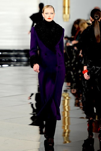 Ralph Lauren, Fall/Winter 2011. New York Fashion Week 2011. [Photo by Fernanda Calfat/Getty Images for IMG]