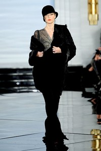 Ralph Lauren, Fall/Winter 2011. New York Fashion Week 2011. [Photo by Fernanda Calfat/Getty Images for IMG]